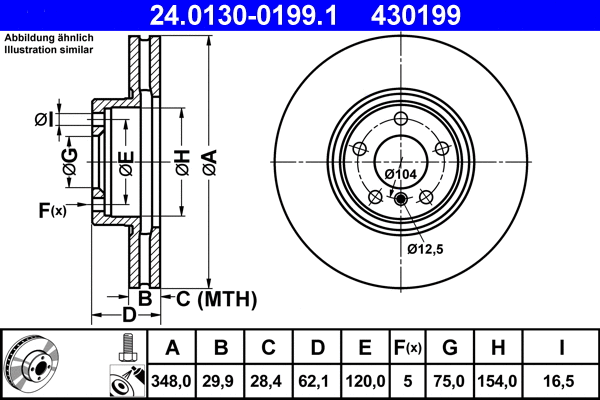 Brake Disc (24.0130-0199.1)