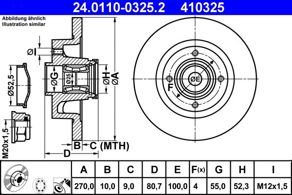 Brake Disc (24.0110-0325.2)