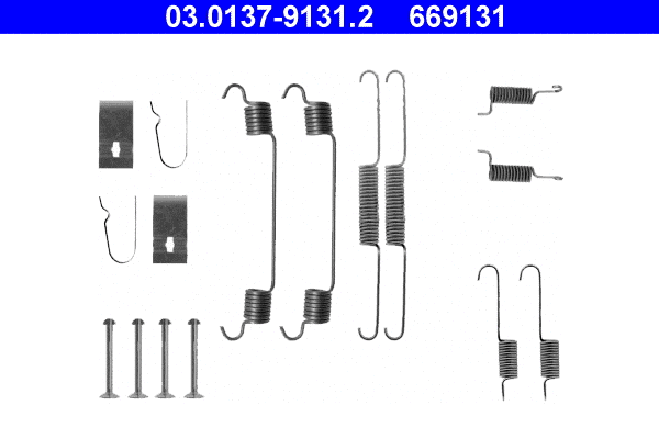 Accessory Kit, brake shoes (03.0137-9131.2)