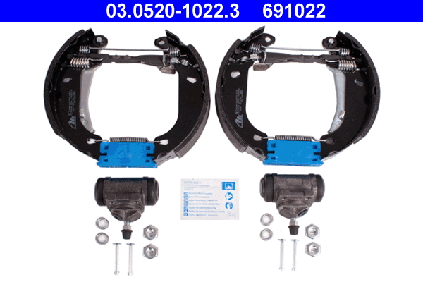Brake Shoe Set (03.0520-1022.3)