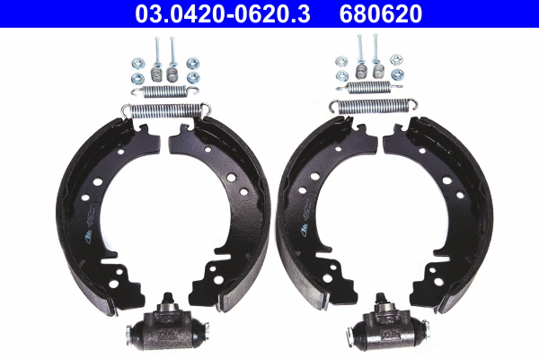 Brake Shoe Set (03.0420-0620.3)