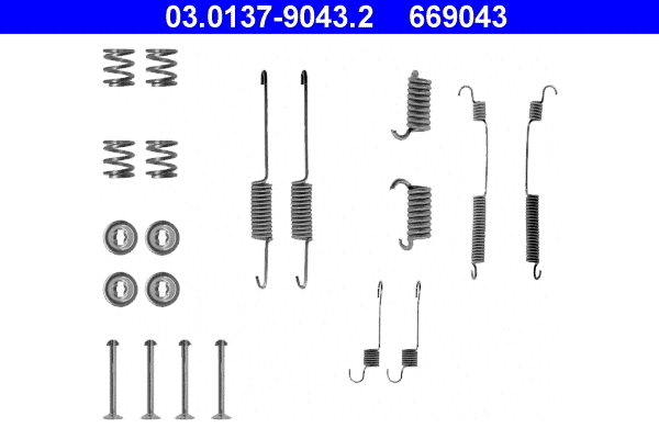 Accessory Kit, brake shoes (03.0137-9043.2)