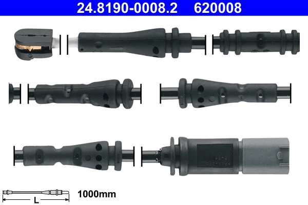 Warning Contact, brake pad wear (24.8190-0008.2)