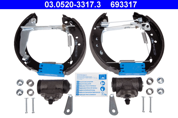Brake Shoe Set (03.0520-3317.3)