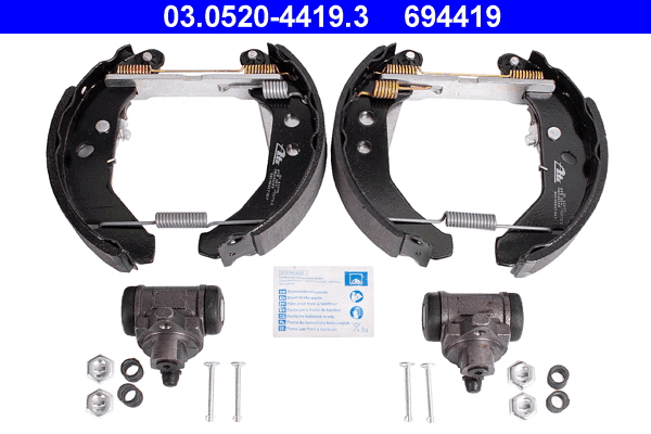 Brake Shoe Set (03.0520-4419.3)