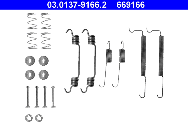 Accessory Kit, brake shoes (03.0137-9166.2)