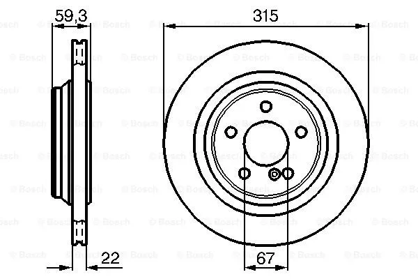 Brake Disc (0 986 478 966)