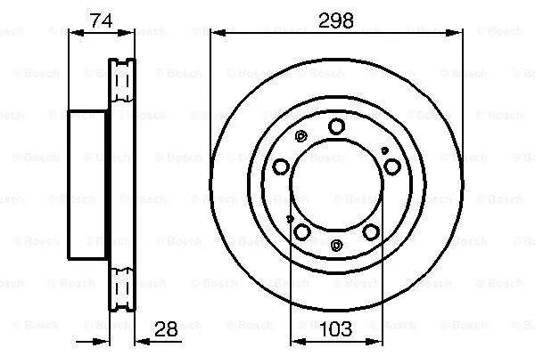 Brake Disc (0 986 478 418)