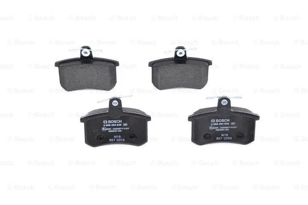 Brake Pad Set, disc brake (0 986 494 846)