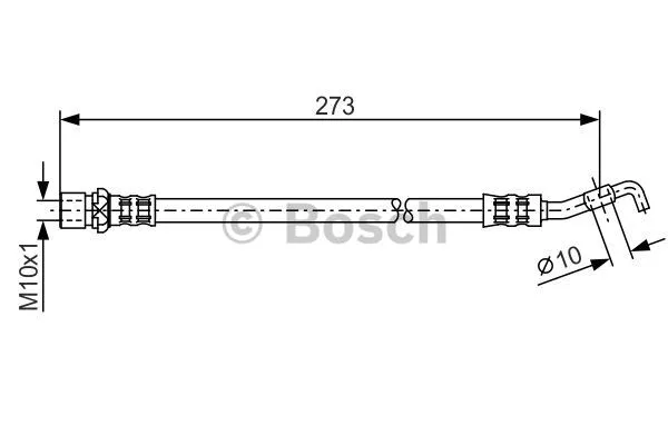 Brake Hose (1 987 476 212)