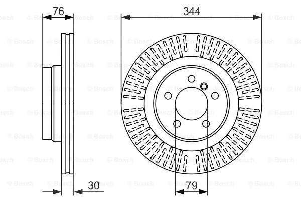 Brake Disc (0 986 479 489)