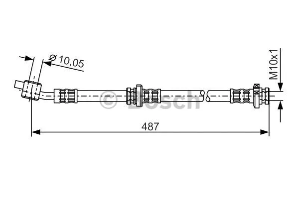 Brake Hose (1 987 476 135)