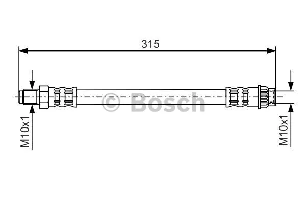 Brake Hose (1 987 476 558)