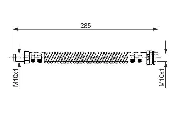 Brake Hose (1 987 476 841)