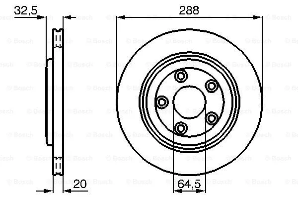 Brake Disc (0 986 478 777)
