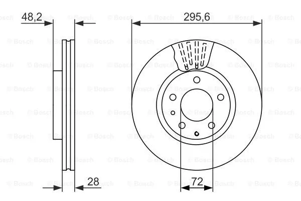 Brake Disc (0 986 479 758)