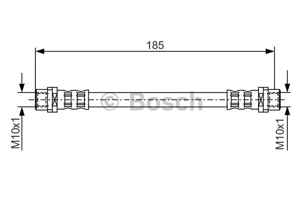 Brake Hose (1 987 476 458)
