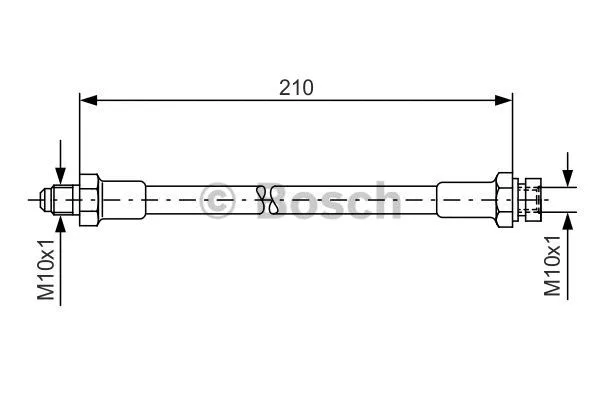 Brake Hose (1 987 476 327)