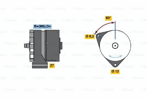 Alternator (0 120 488 102)