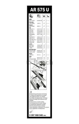 Wiper Blade (3 397 008 940)