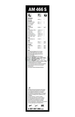 Wiper Blade (3 397 007 466)