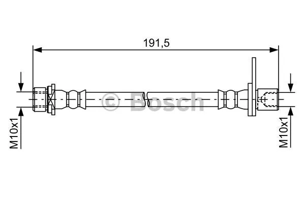 Brake Hose (1 987 481 738)