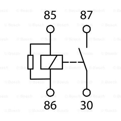 Relay, main current