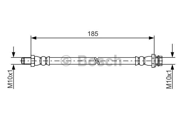 Brake Hose (1 987 481 564)