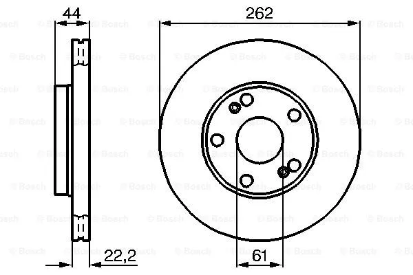 Brake Disc (0 986 478 864)