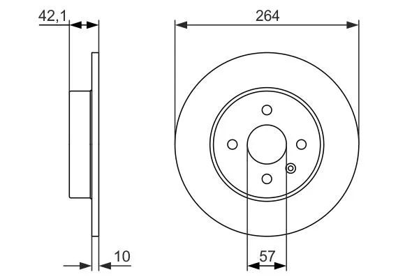 Brake Disc (0 986 479 961)