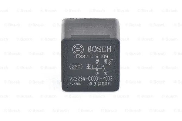 Relay, main current