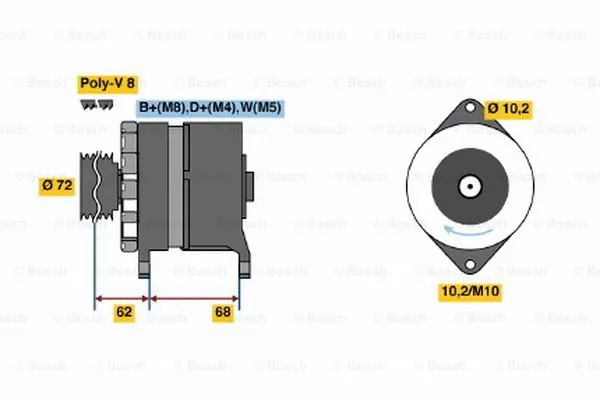 Alternator (6 033 GB3 033)