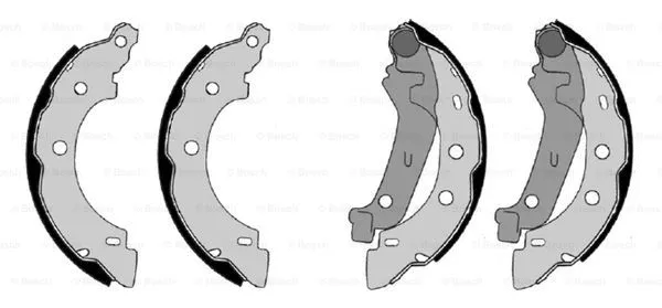 Brake Shoe Set (F 026 004 570)