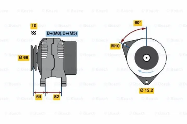 Alternator (0 123 315 502)