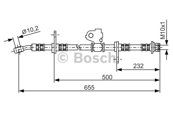 Brake Hose (1 987 476 322)