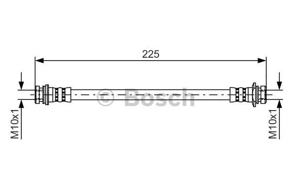 Brake Hose (1 987 481 387)