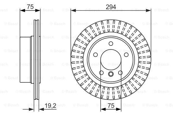 Brake Disc (0 986 479 670)