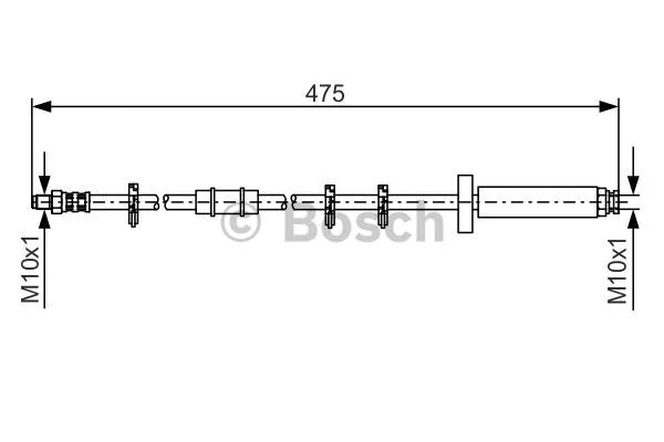 Brake Hose (1 987 476 329)