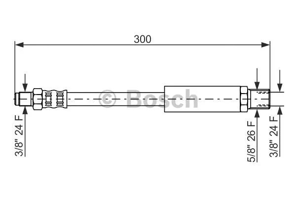 Brake Hose (1 987 476 577)