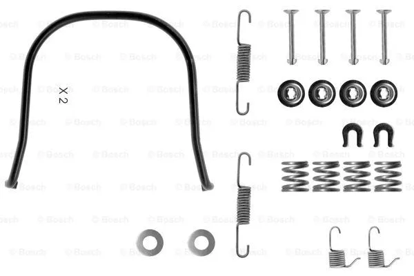 Accessory Kit, brake shoes (1 987 475 095)