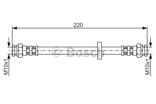 Brake Hose (1 987 476 633)