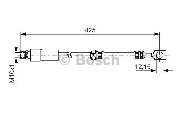 Brake Hose (1 987 476 386)