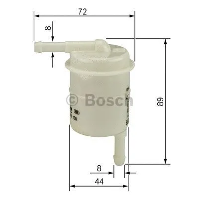 Fuel Filter (0 986 450 009)