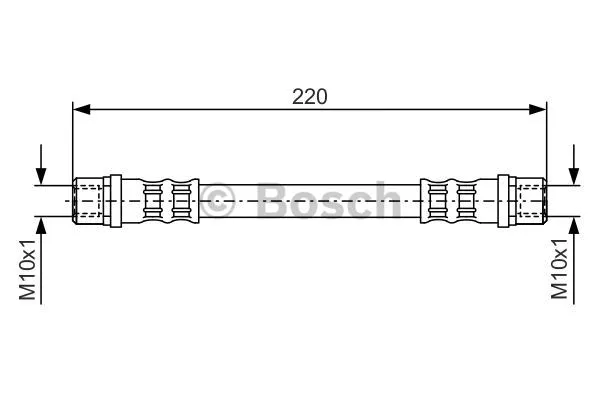 Brake Hose (1 987 476 203)