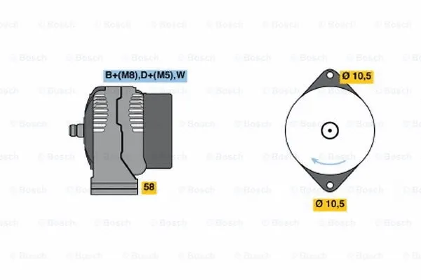 Alternator (0 123 315 506)
