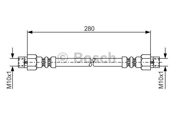 Brake Hose (1 987 476 234)