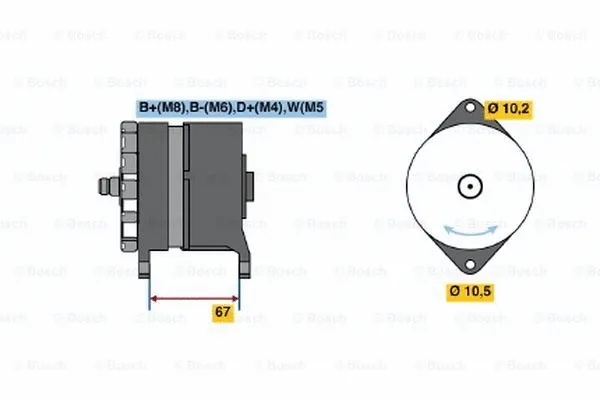 Alternator (0 120 469 963)