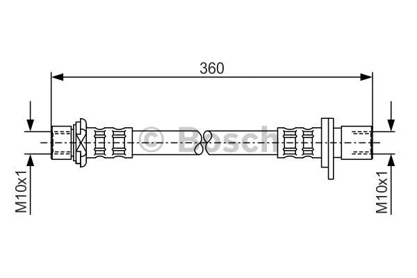 Brake Hose (1 987 476 726)
