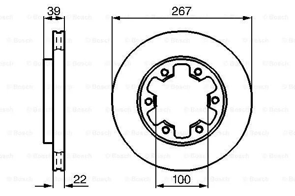 Brake Disc (0 986 478 806)