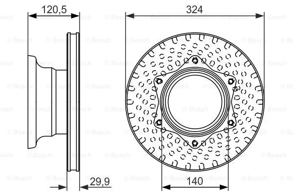 Brake Disc (0 986 479 600)